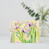 Gingerbrot Iris Postkarten (Stehend Vorderseite)