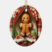 Gingerbrot Keramik Ornament (Rechts)