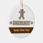 Gingerbrot Keramikornament (Rechts)