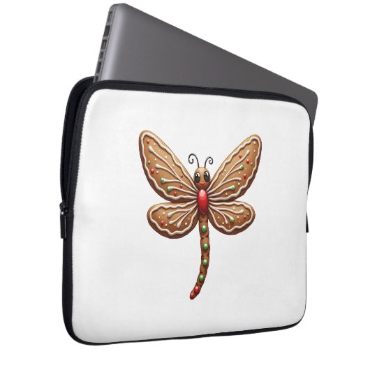 Gingerbrot Laptopschutzhülle (Vorne Rechts)