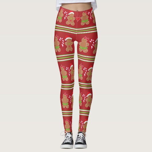 Gingerbrot Leggings (Vorderseite)