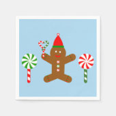 Gingerbrot Man #1 Napkins Serviette (Vorderseite)