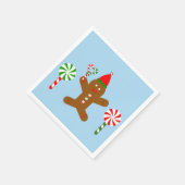 Gingerbrot Man #1 Napkins Serviette (Ecke)