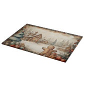 Gingerbrot Man #9 Küchenschneidebrett Schneidebrett (Ecke)