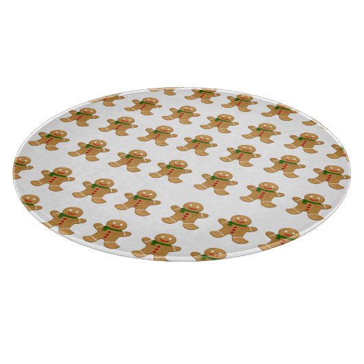 Gingerbrot Man Cutting Board Schneidebrett (Ecke)
