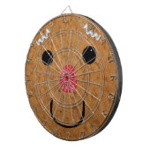 Gingerbrot Man Face Dartboard Dartscheibe (Vorderseite rechts)