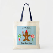 Gingerbrot Mann #1 Tote Bag Tragetasche (Vorne)