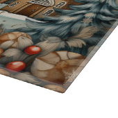 Gingerbrot Mann #3 Küchenabteilung Schneidebrett (Ecke)