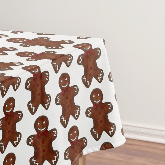 Gingerbrot Mann Weihnachtsgebäck Weihnachtsgebäck Tischdecke (Beispiel)