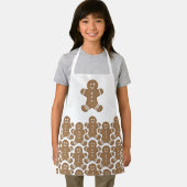 Gingerbrot Mann Weihnachtskeks Backen Schürze (Insitu)