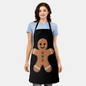 Gingerbrot Mann Weihnachtskeks Backurlaub Schürze (Getragen)
