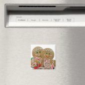 Gingerbrot Männer Weihnachten Magnet (In Situ (Geschirrspüler))