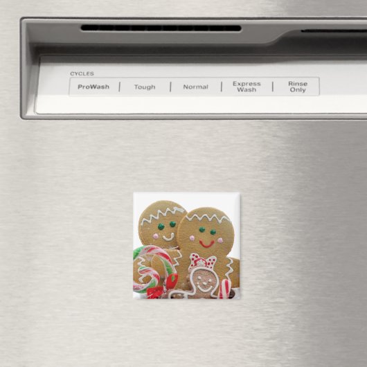 Gingerbrot Männer Weihnachten Magnet (In Situ (Geschirrspüler))