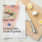 Gingerbrot Martini Rezept Essenzielle Kochen Geschirrtuch (Viertel Falte)