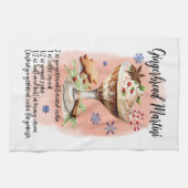 Gingerbrot Martini Rezept Essenzielle Kochen Geschirrtuch (Horizontal)