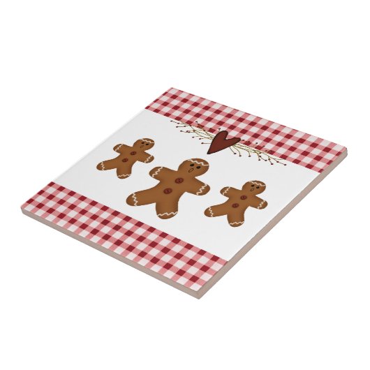 Gingerbrot Men Tile Fliese (Seite)