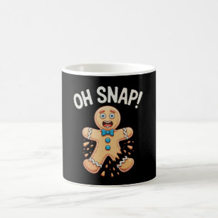 Gingerbrot Oh Snap Weihnachtskeks Backen Weihnacht Kaffeetasse