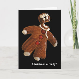 Gingerbrot Oops Karte