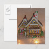 Gingerbrot Postkarte (Vorne/Hinten)