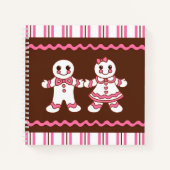 Gingerbrot Rezept Kochbuch Notizblock (Vorderseite)