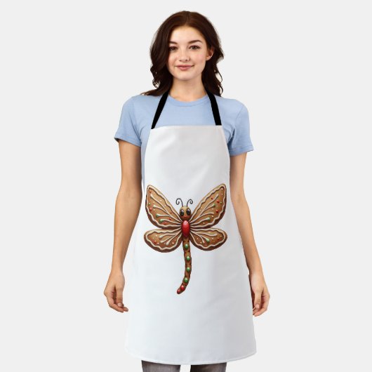 Gingerbrot Schürze (Getragen)