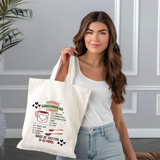 Gingerbrot selbst Rezept Weihnachtsgeschenk Tragetasche