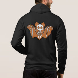 Gingerbrot Skeleton Bat Hoodie