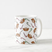 Gingerbrot Skeleton Bat Kaffeetasse (VorderseiteRechts)