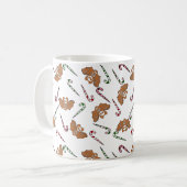 Gingerbrot Skeleton Bat Kaffeetasse (Vorderseite Links)