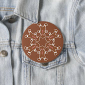 Gingerbrot Snowflake Button (Beispiel)