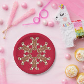 Gingerbrot Snowflake Paper Teller (Party)