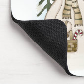 Gingerbrot Snowmen T - Shirt und Geschenke Mousepad (Ecke)