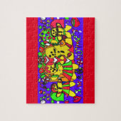 Gingerbrot Sweet Zuhause Puzzle (Vertikal)