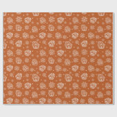 Gingerbrot-Umschlagpapier Geschenkpapier (Flach)