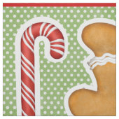 Gingerbrot Weibchen schneiden und Nähpüschenfutter Stoff (Muster)