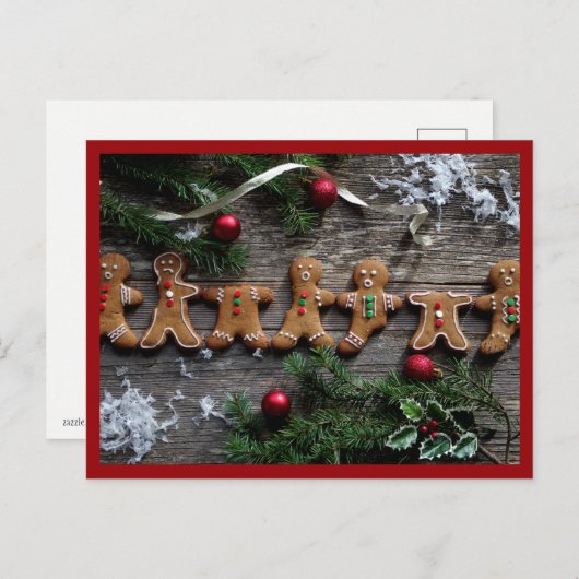 Gingerbrot Weihnachten (Vorne/Hinten)