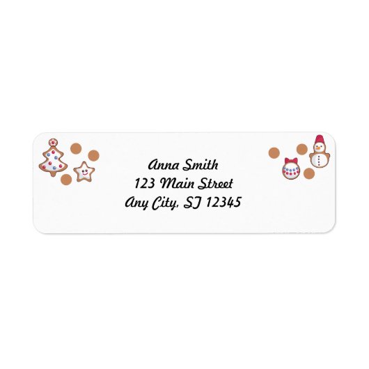 Gingerbrot Weihnachten (Vorne)