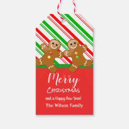 Gingerbrot Weihnachten Geschenkanhänger