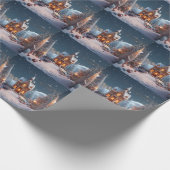 Gingerbrot Weihnachten Geschenkpapier (Ecke)