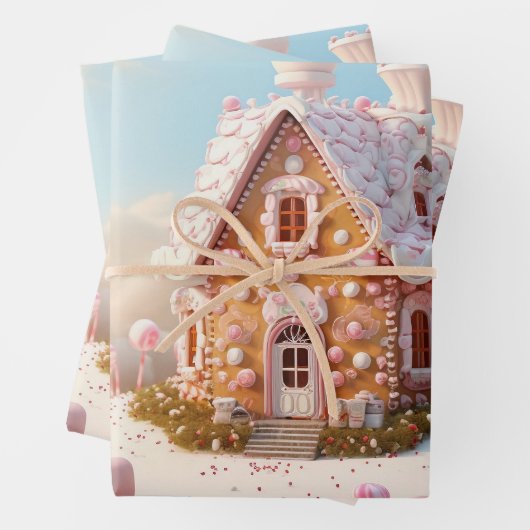 Gingerbrot Weihnachten Geschenkpapier Set (Beispiel)