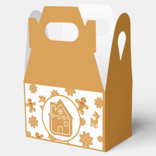Gingerbrot Weihnachten Geschenkschachtel