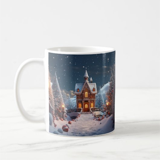 Gingerbrot Weihnachten Kaffeetasse (Links)