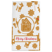 Gingerbrot Weihnachten Kleine Geschenktüte (Vorderseite)