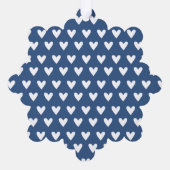 Gingerbrot Weihnachten Ornament Karte (Rückseite)