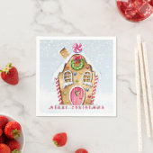 Gingerbrot Weihnachten Serviette (Beispiel)