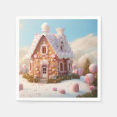 Gingerbrot Weihnachten Serviette (Vorderseite)