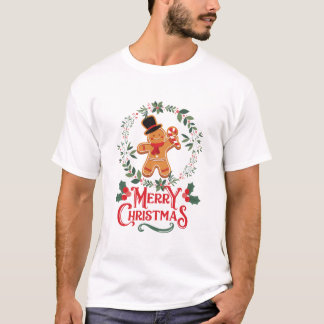 Gingerbrot Weihnachten T-Shirt