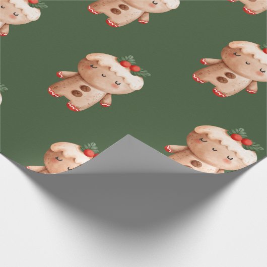 Gingerbrot Weihnachten Weihnachten Weihnachten Wei Geschenkpapier