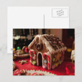 Gingerbrot Weihnachten Weihnachtskarte (Vorne/Hinten)