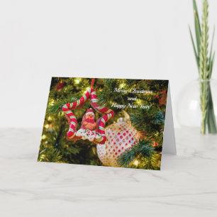 Gingerbrot Weihnachtsausstellung Grußkarte Karte